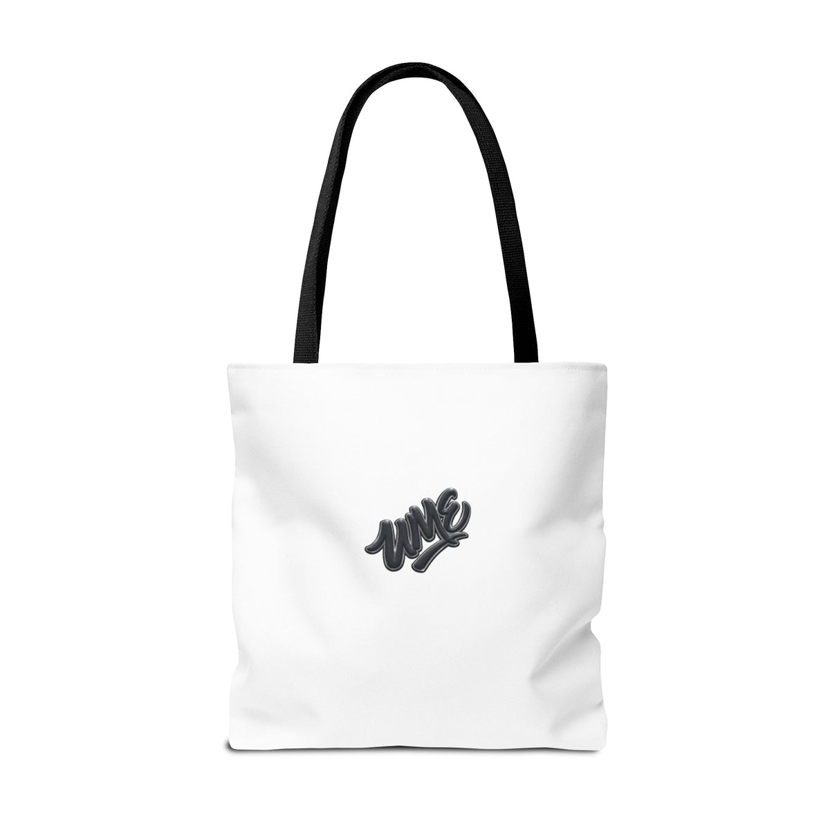 Tote Bag — White UME Black Logo Streetwear Carryall