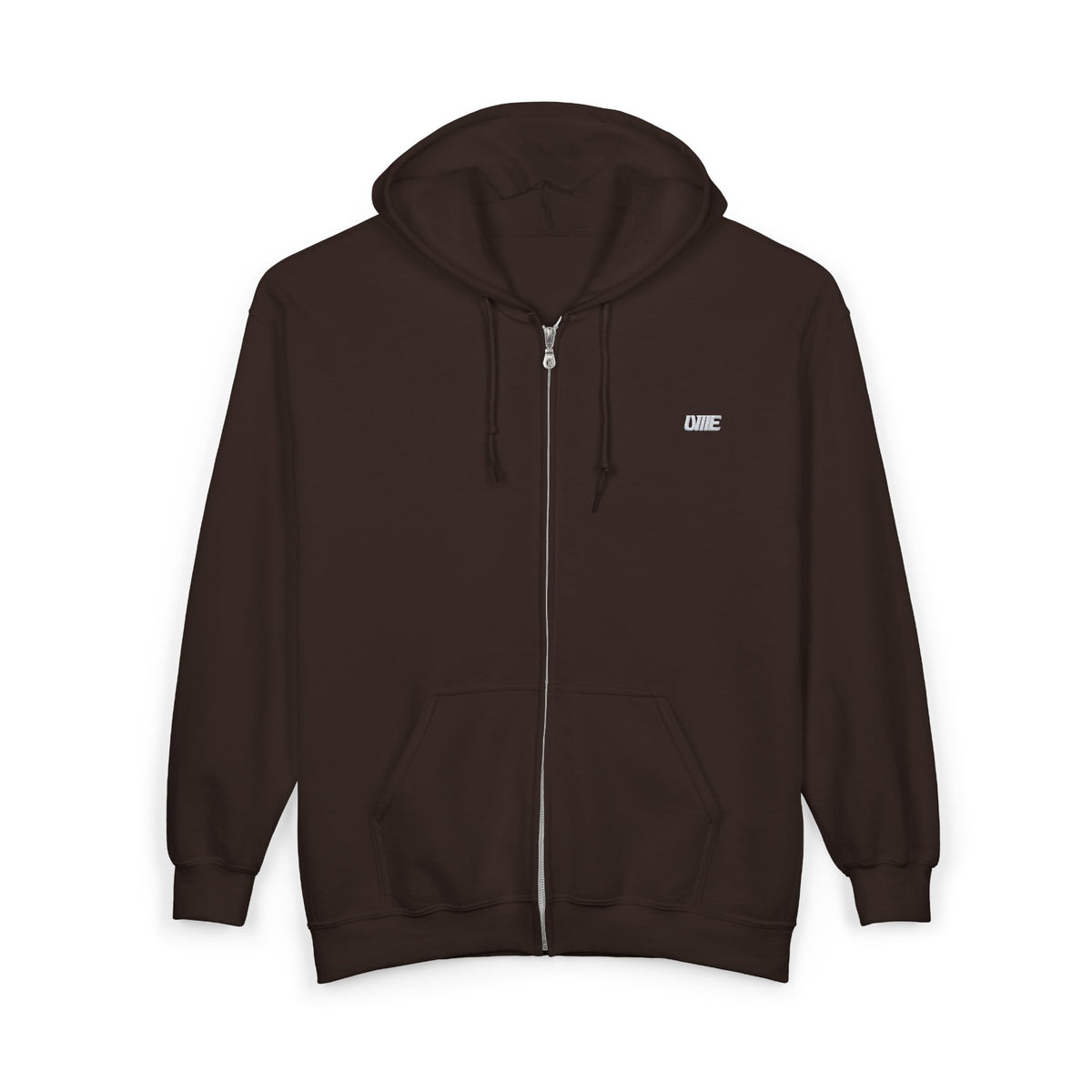 UME Multi-Color Full-Zip Hoodie — Heavy Blend Embroidered Sweatshirt