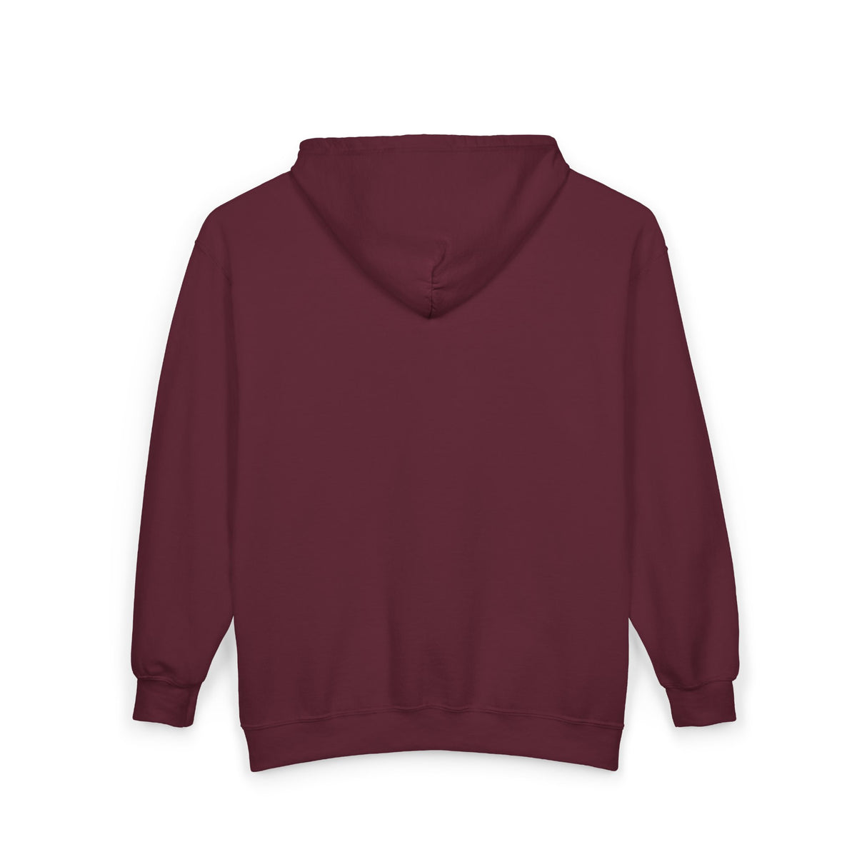 Minimalist Full-Zip Hoodie — White, Black & More Base Colors