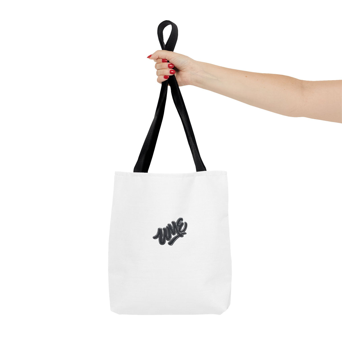 Tote Bag — White UME Black Logo Streetwear Carryall