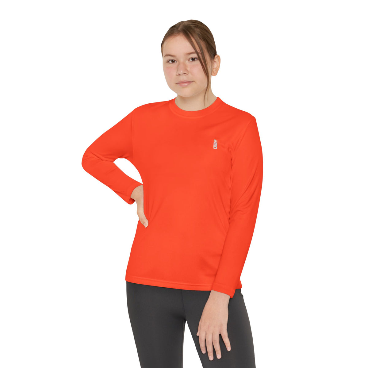 Youth Long-Sleeve Performance Tee — Multi-Color Athletic Top