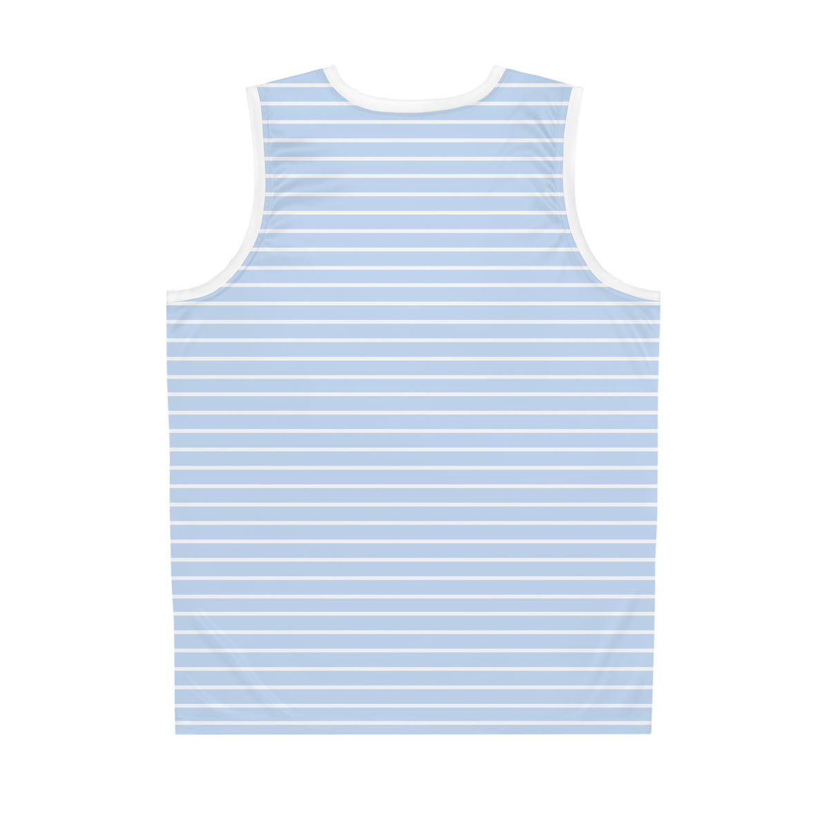 Sky Blue Stripe Performance Jersey – BL Signature Coastal Athletic Sleeveless Tank
