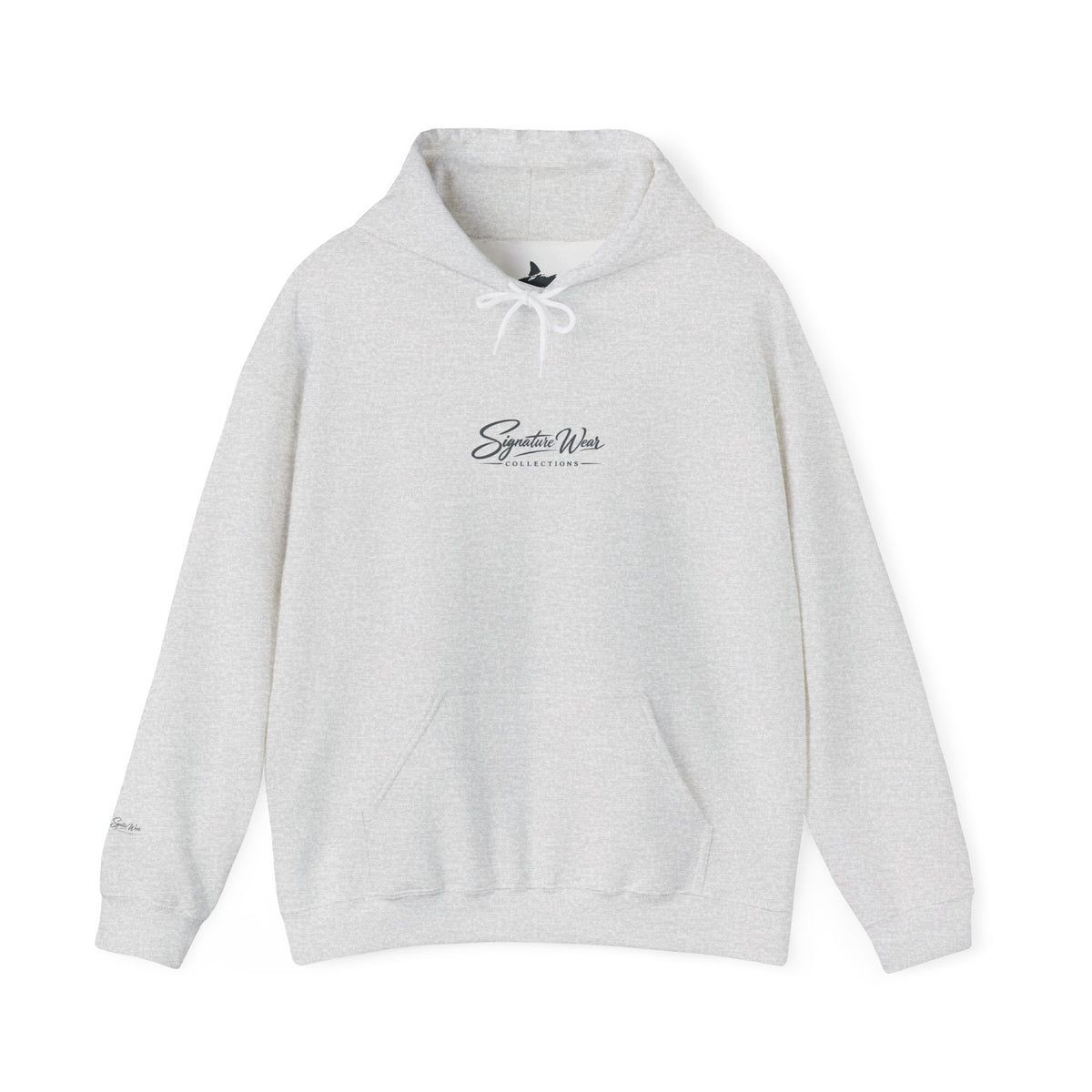 Shark Logo Hoodie — "Signature Wear" Graphic Pullover | White, Black & More