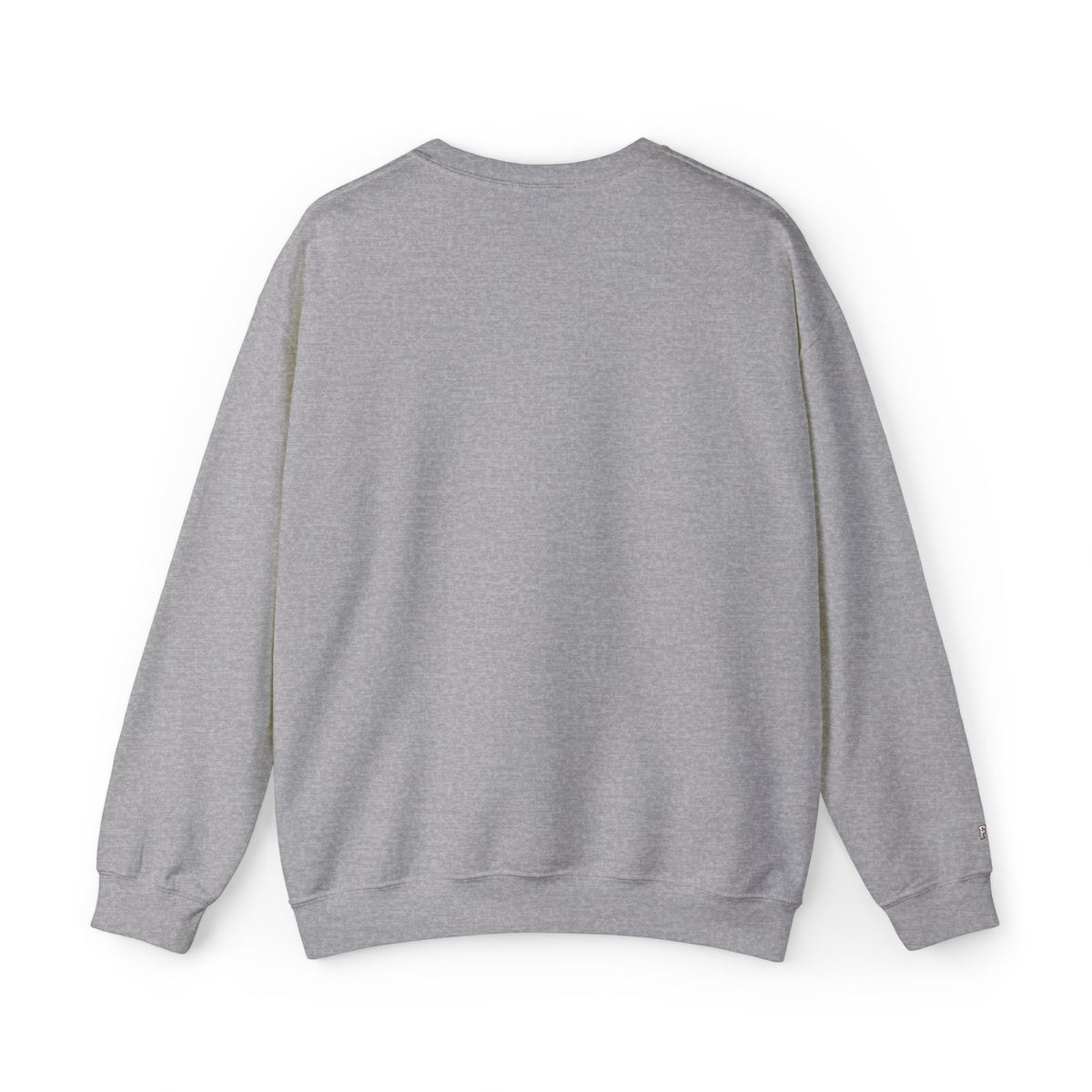 FFiGG Embroidered Collegiate Crewneck — Sport Grey, Black & More Colors