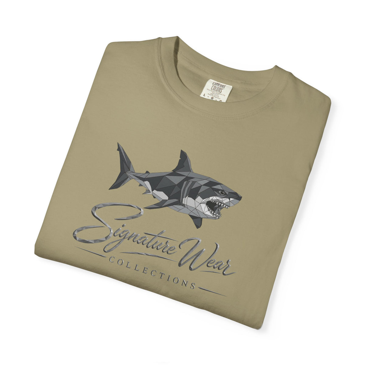Signature Wear Shark Graphic T-Shirt — White, Black & More Colors