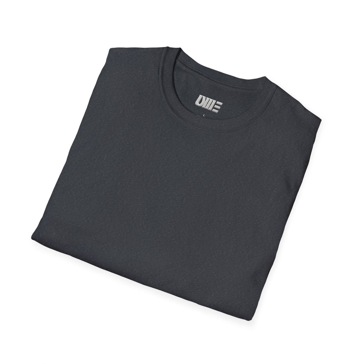 Minimalist Tiny Logo T-Shirt — Navy, White & More Base Colors