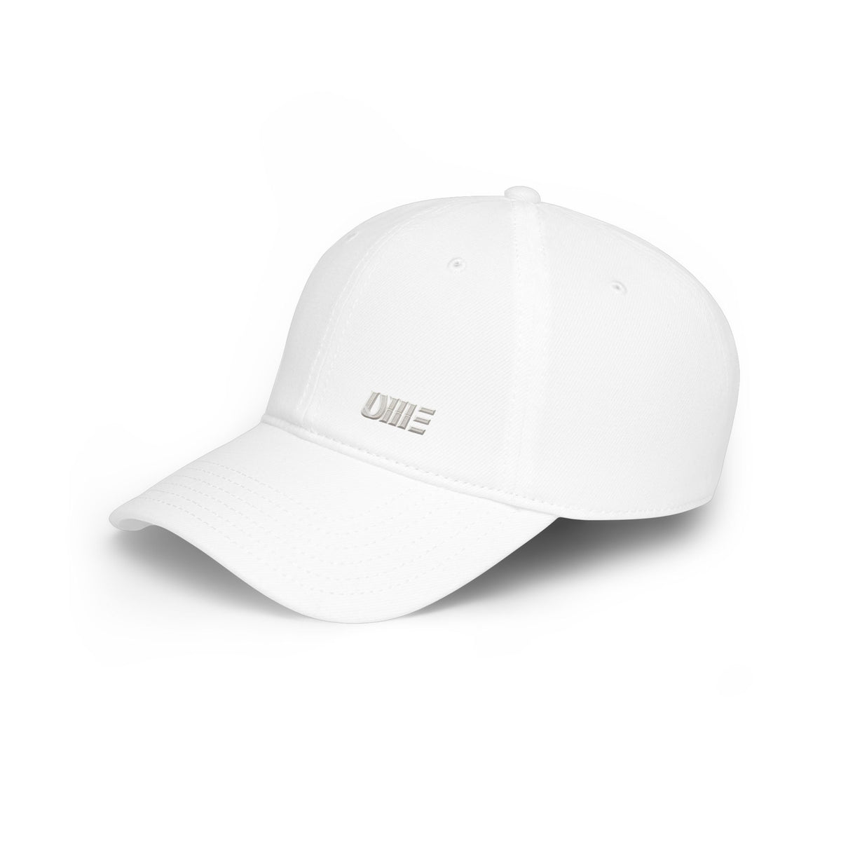 Low-Profile Cotton Baseball Cap — Multi-Color Embroidered Hat