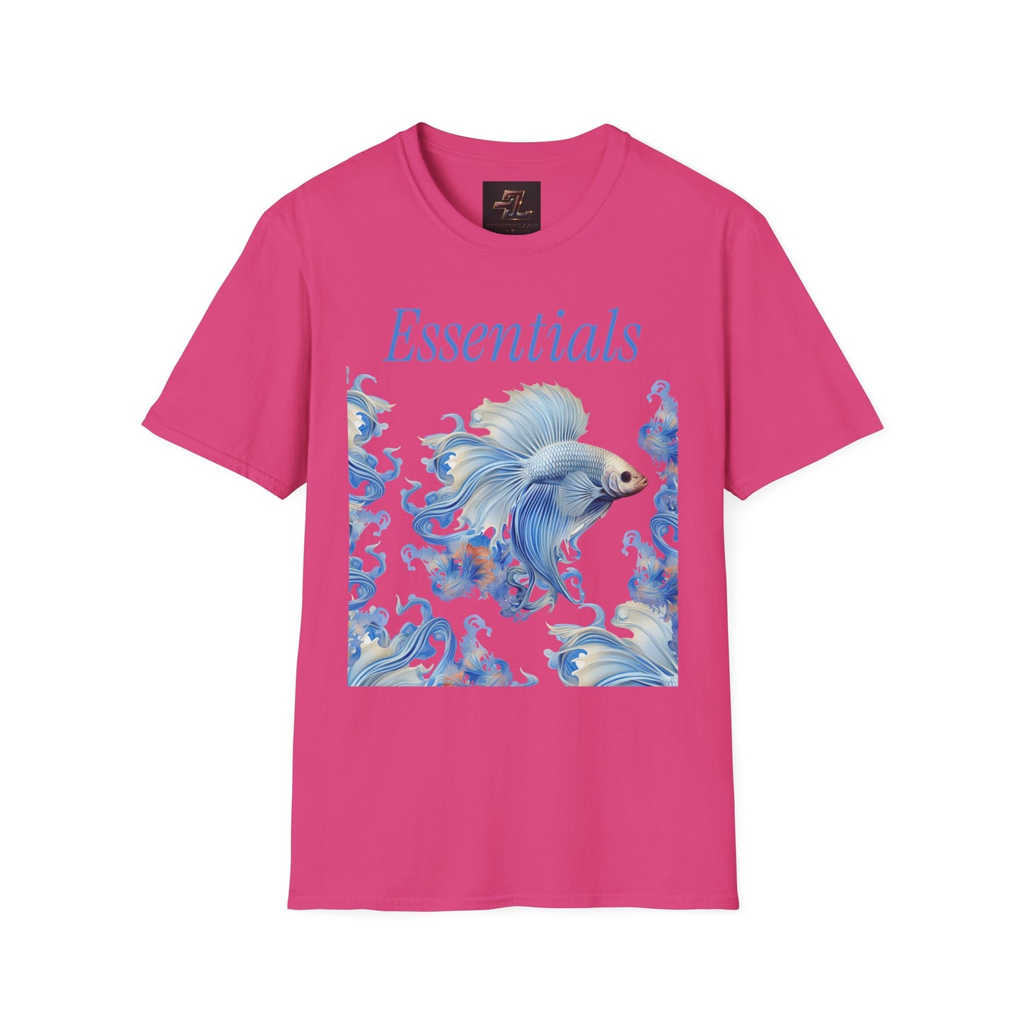 Essentials Betta Fish Graphic Tee — Softstyle Unisex T-Shirt