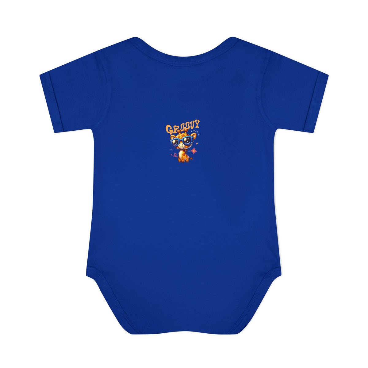Giraffe Sunglasses Baby Bodysuit — Cute Infant Onesie