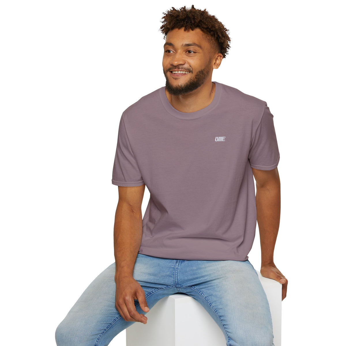 UME Retro Logo T‑Shirt — Multi-Color Minimal Sporty Graphic Tee