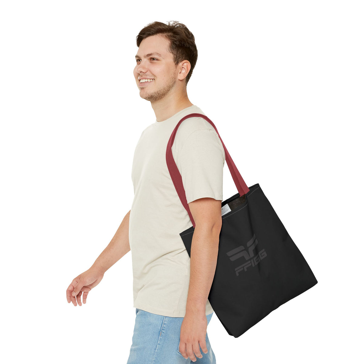 FIG Logo Tote Bag — Black