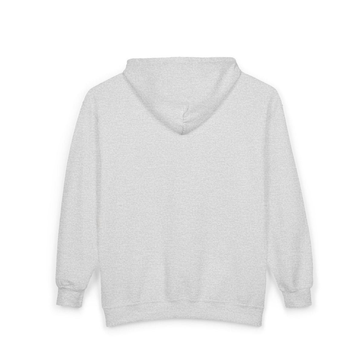 Minimalist Full-Zip Hoodie — White, Black & More Base Colors