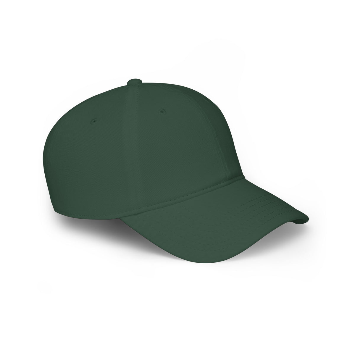 Low-Profile Cotton Baseball Cap — Multi-Color Embroidered Hat