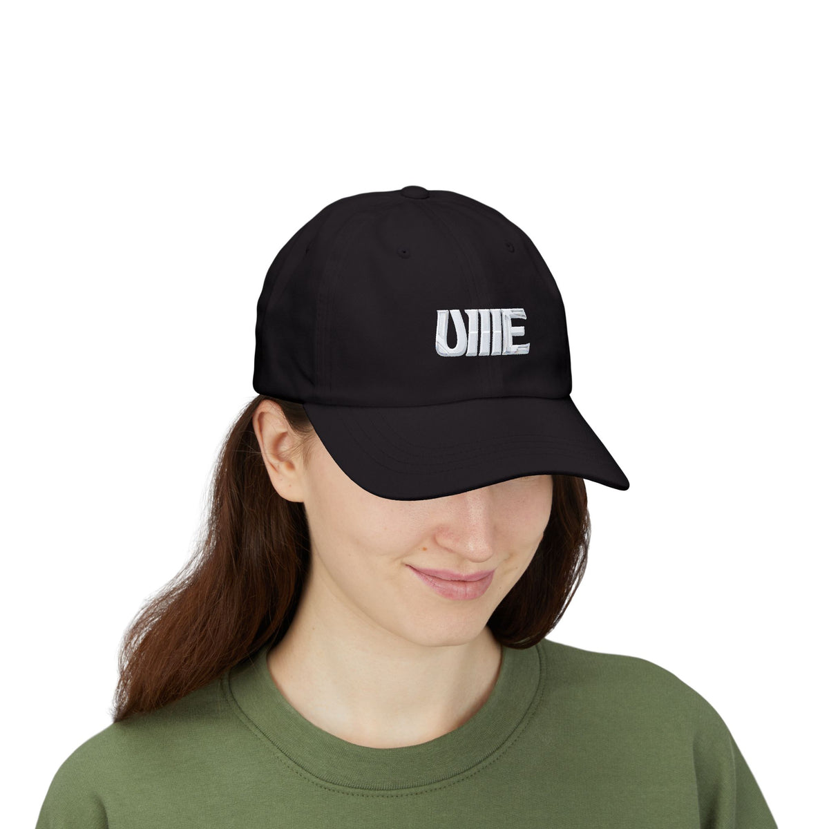 Classic Dad Cap — Multi-Color "ONE" Embroidered Baseball Hat