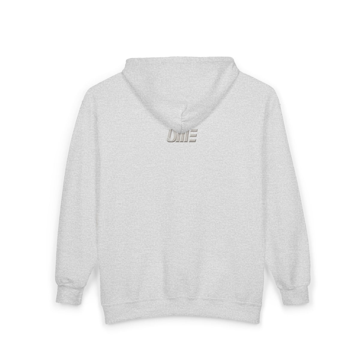 Full-Zip Midweight Hoodie — Multi-Color Minimal Graphic