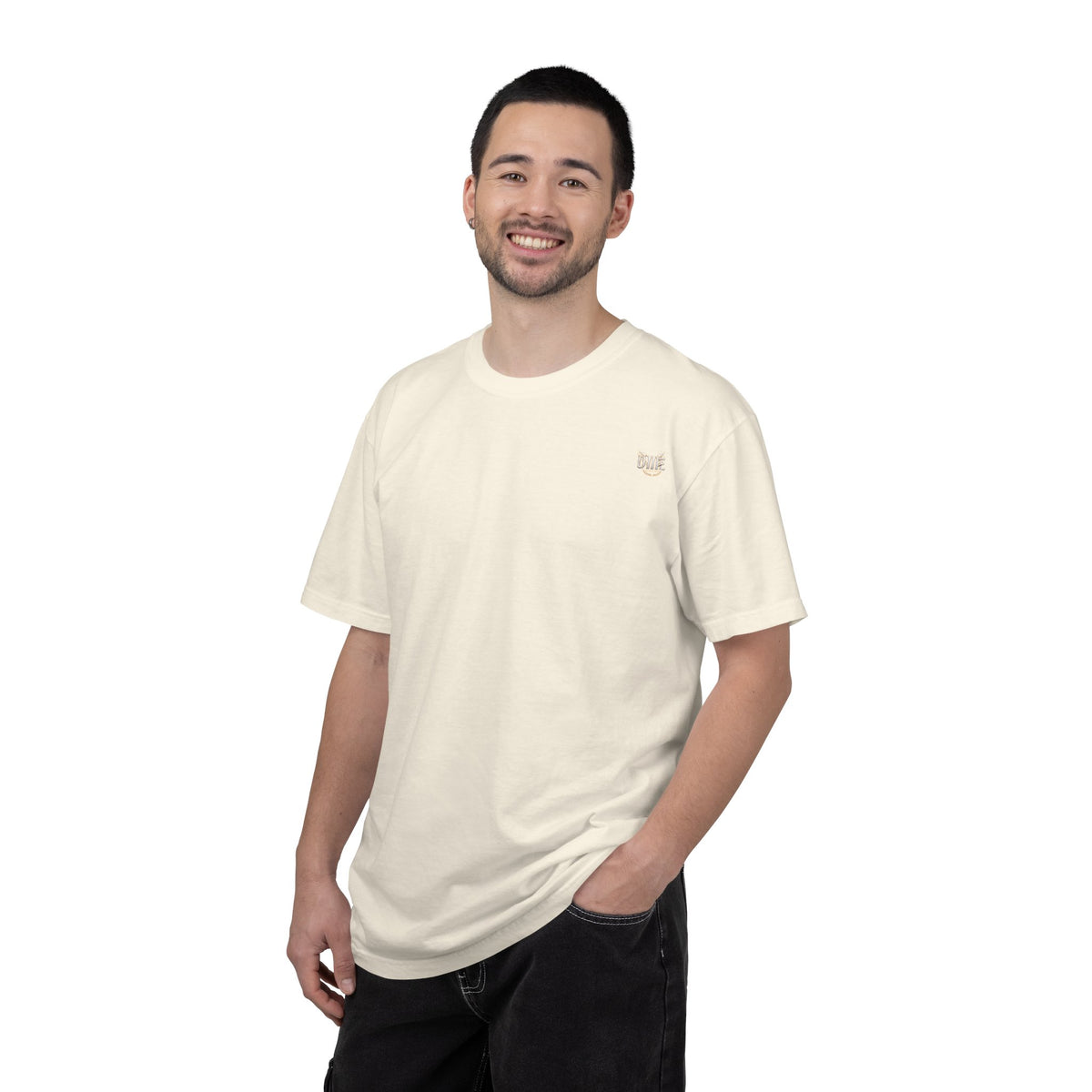 Vintage Dime Graphic T-Shirt — Small Chest & Back Logo