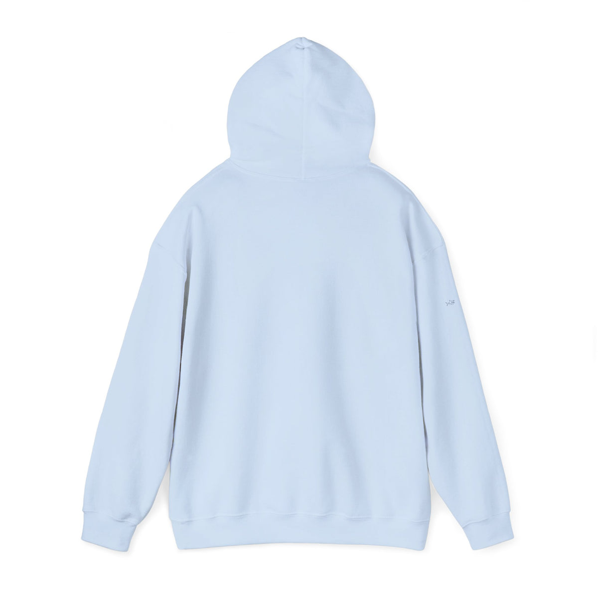 Minimal shark design Hoodie — Small Chest Outline Hoodie