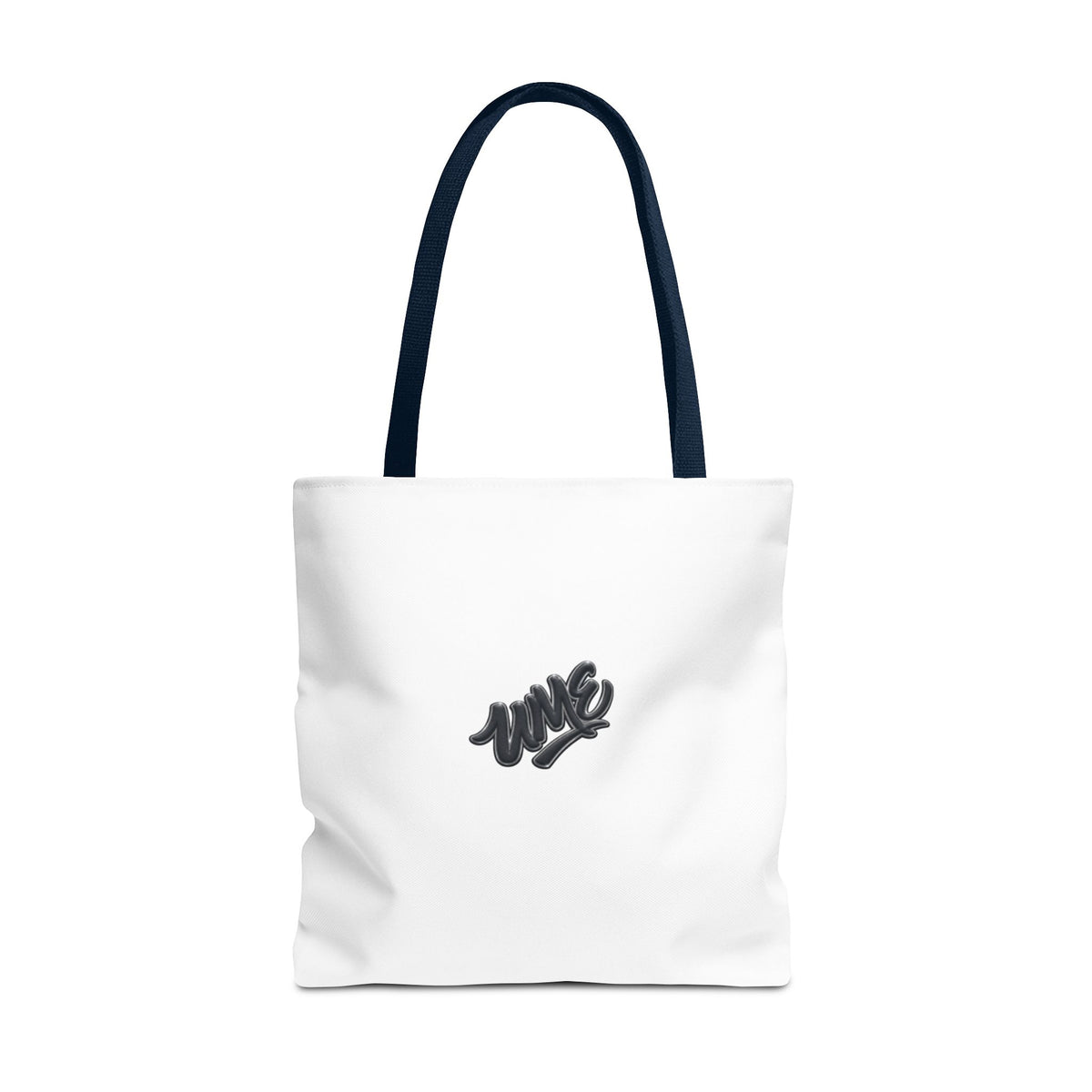 Tote Bag — White UME Black Logo Streetwear Carryall