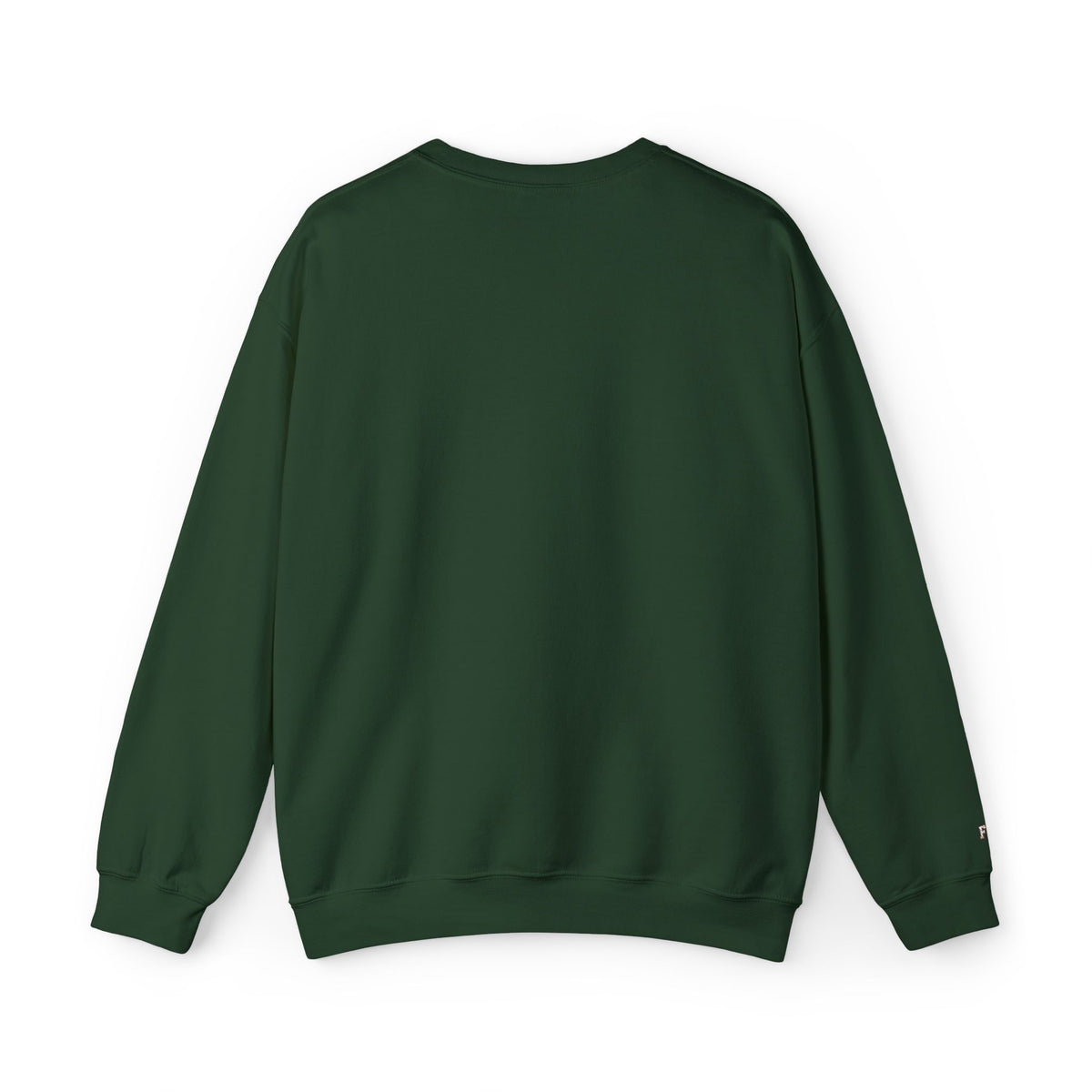 FFiGG Embroidered Collegiate Crewneck — Sport Grey, Black & More Colors