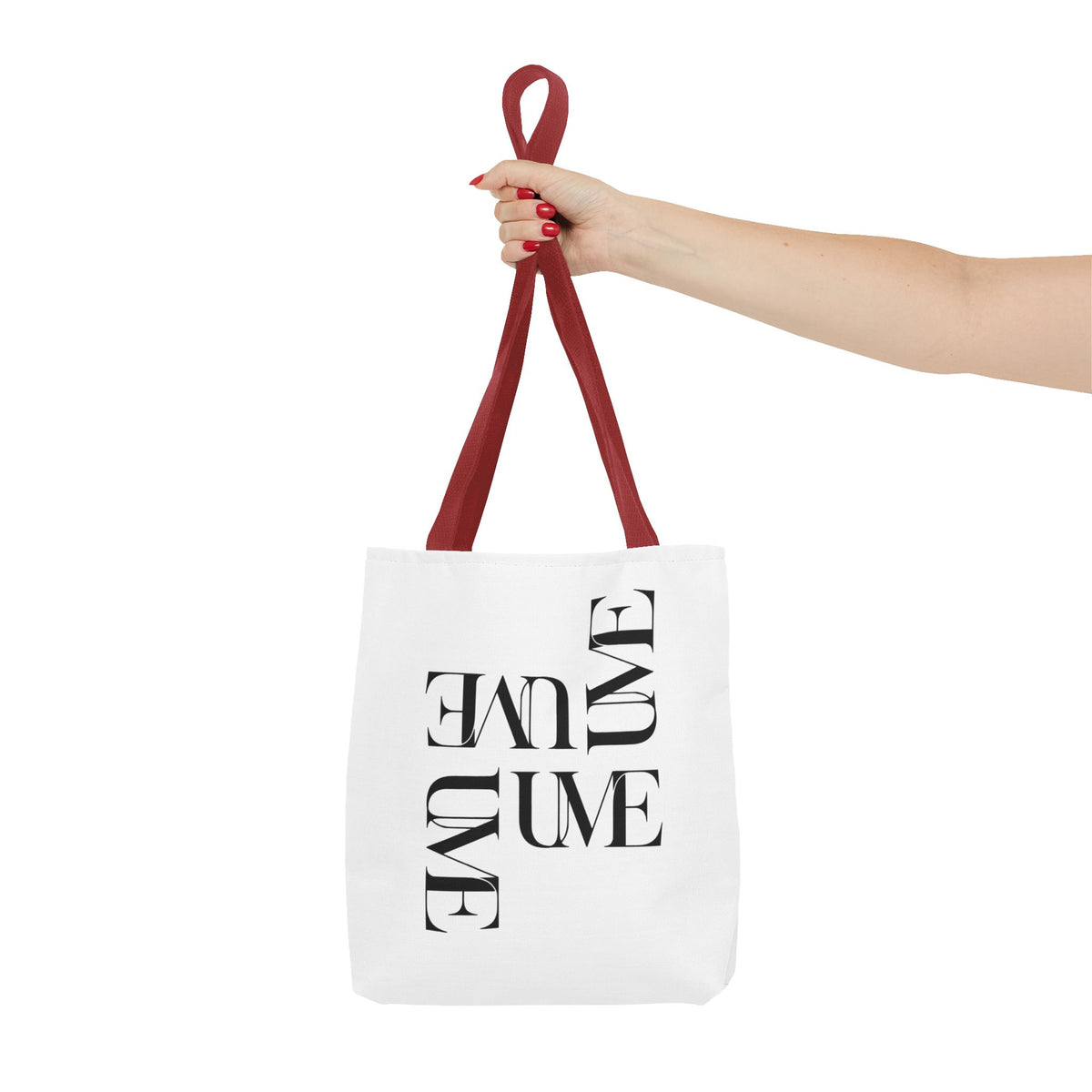 UME Typography Statement Tote Bag — White