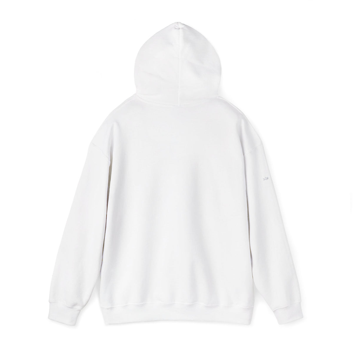 Minimal shark design Hoodie — Small Chest Outline Hoodie
