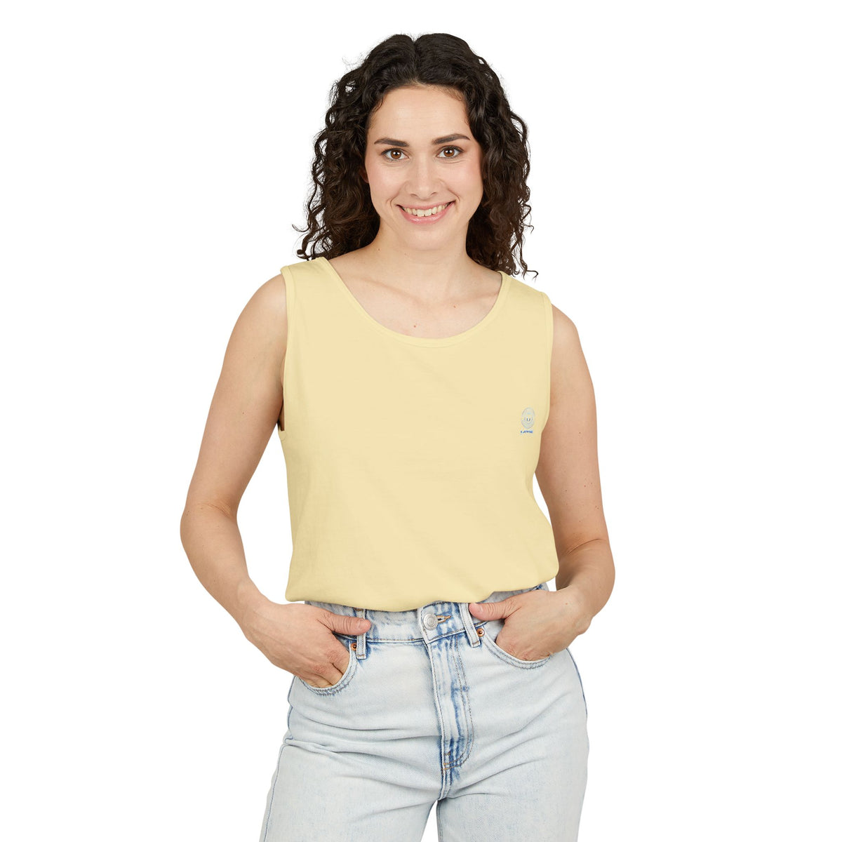 Garment-Dyed Tank Top — UME Activewear Logo