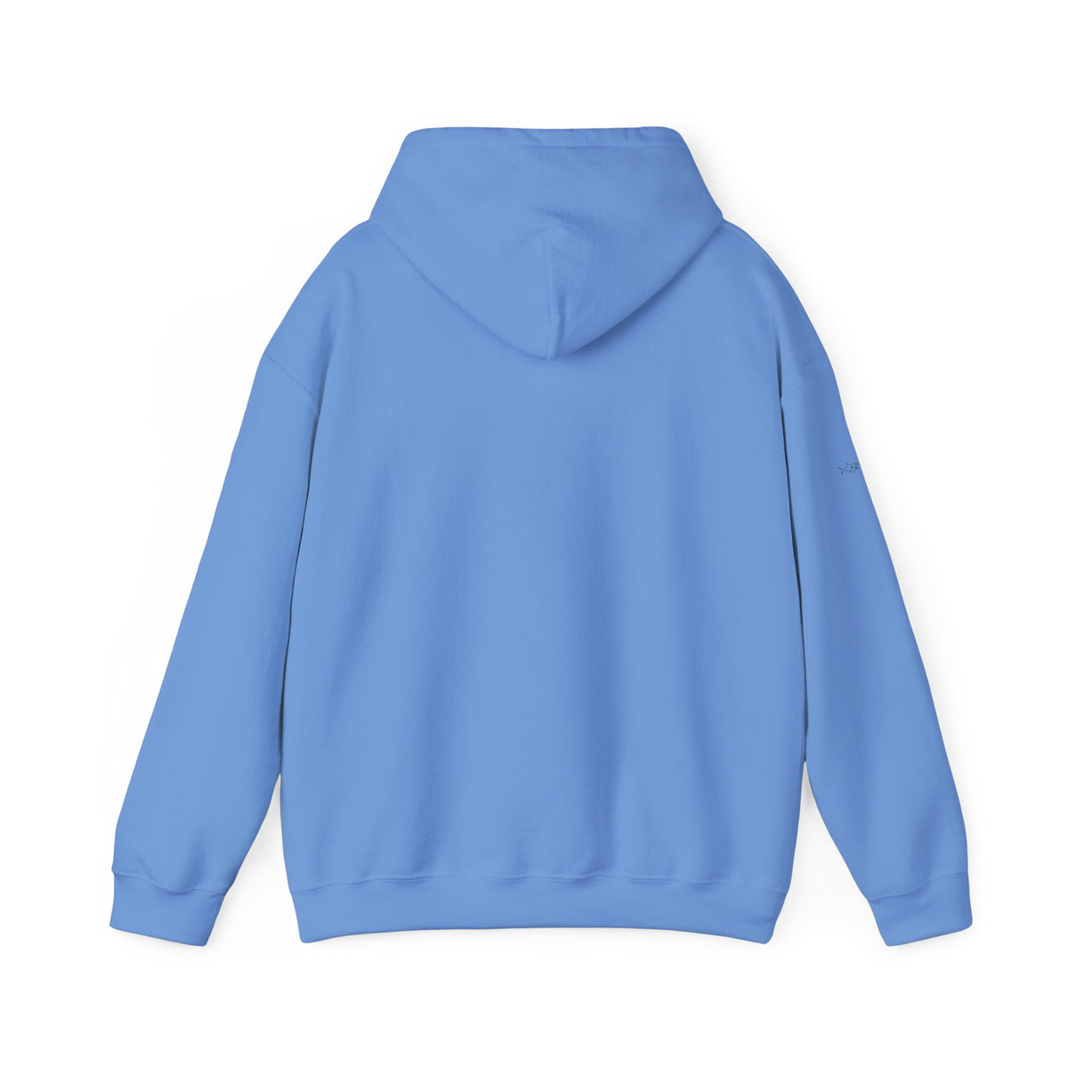 Minimal shark design Hoodie — Small Chest Outline Hoodie