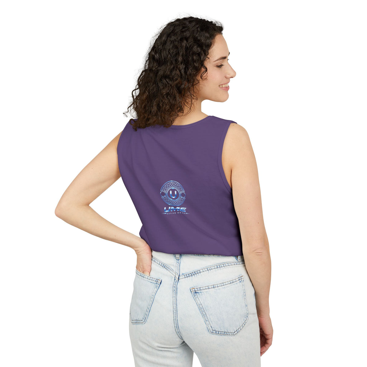 Garment-Dyed Tank Top — UME Activewear Logo