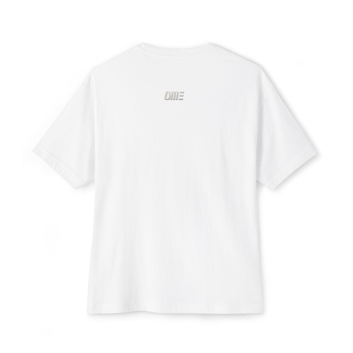 Oversized Boxy T-Shirt — Multi-Color Minimal Graphic