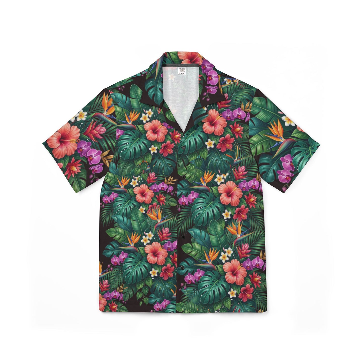 Tropical Floral Hawaiian Shirt