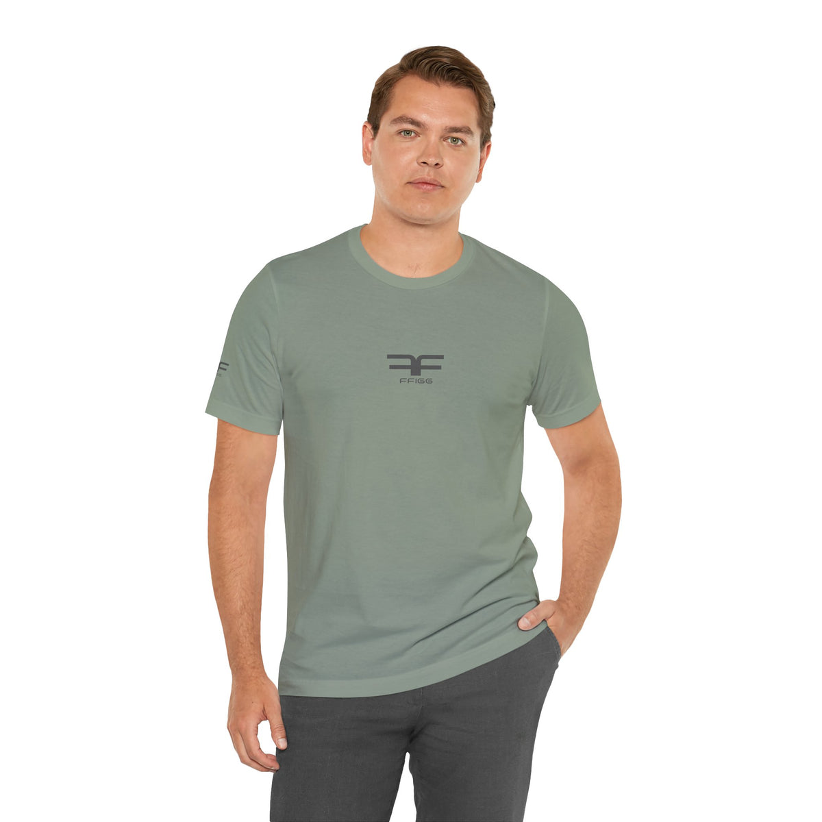 FFiGG Minimalist Logo T-Shirt — Black, White & More