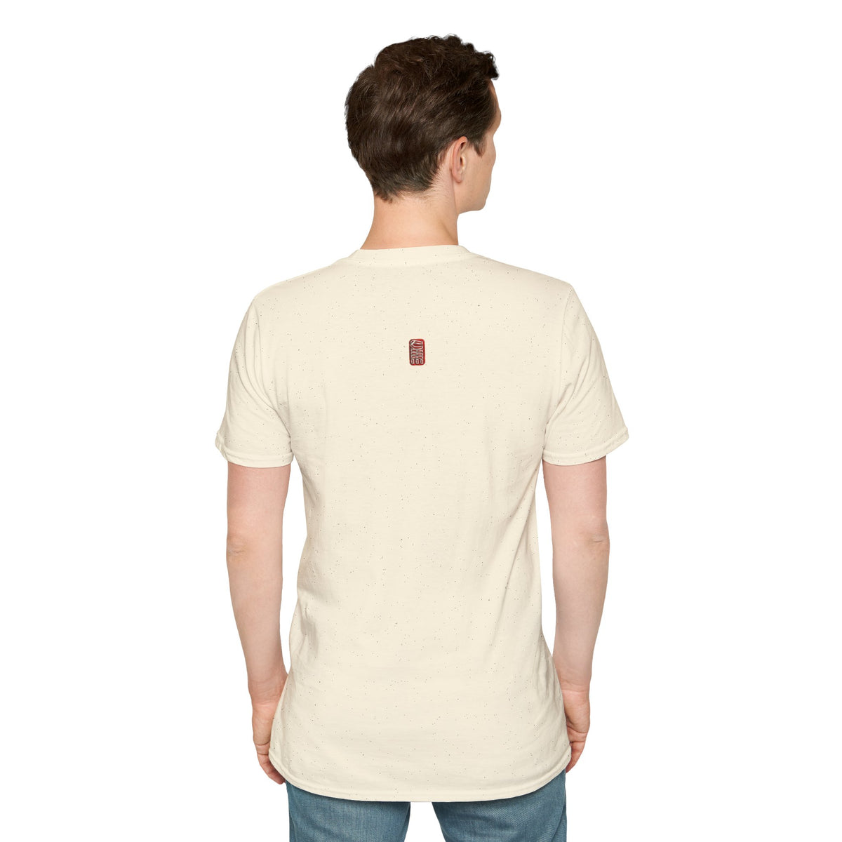 Minimalist Tiny Logo T-Shirt — Navy, White & More Base Colors