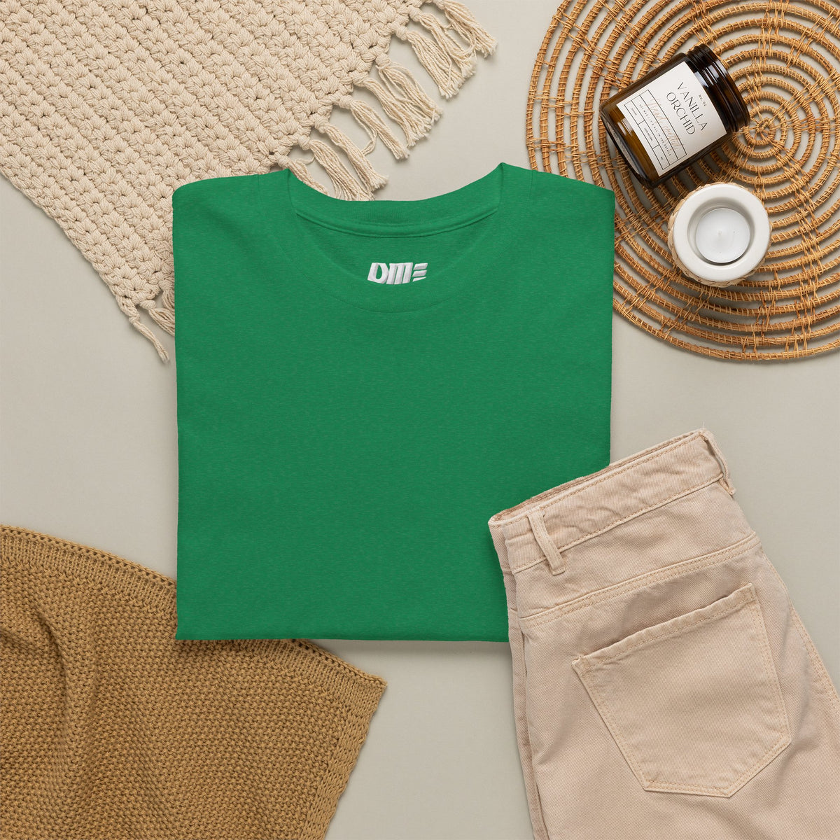 Retro Stripe UME Logo T-Shirt — White, Natural & More Colors