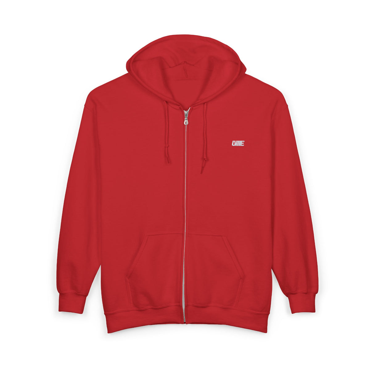 UME Multi-Color Full-Zip Hoodie — Heavy Blend Embroidered Sweatshirt