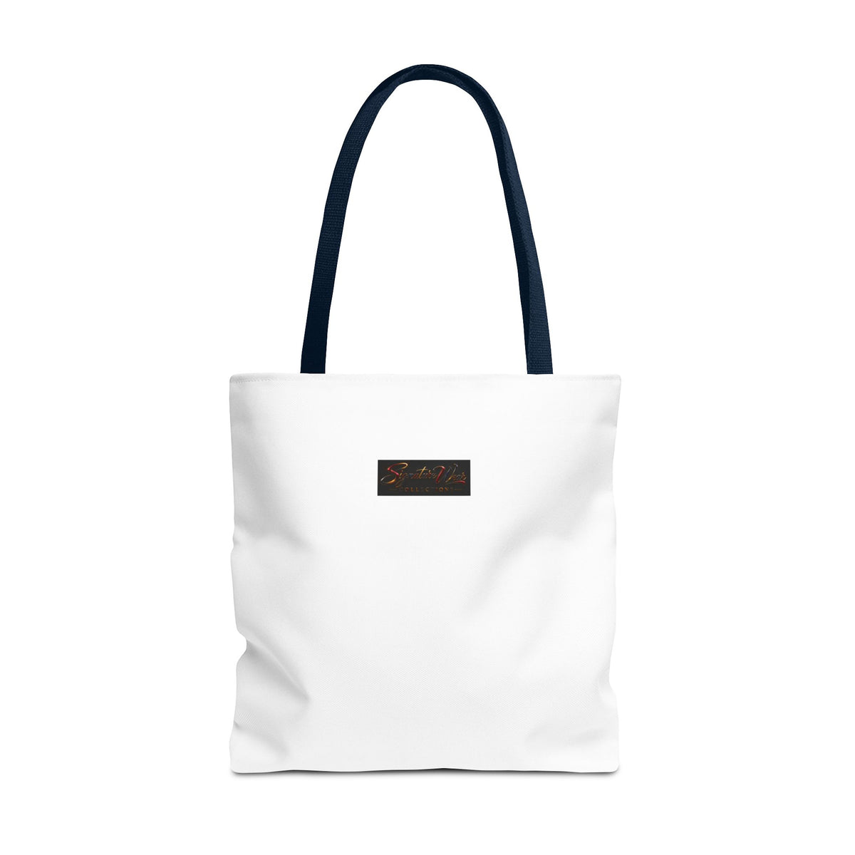 Signature Wear Collections Branded Tote Bag — in White