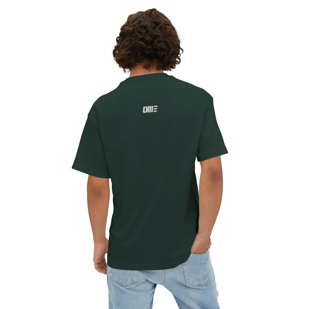 Oversized Boxy T-Shirt — Multi-Color Minimal Graphic