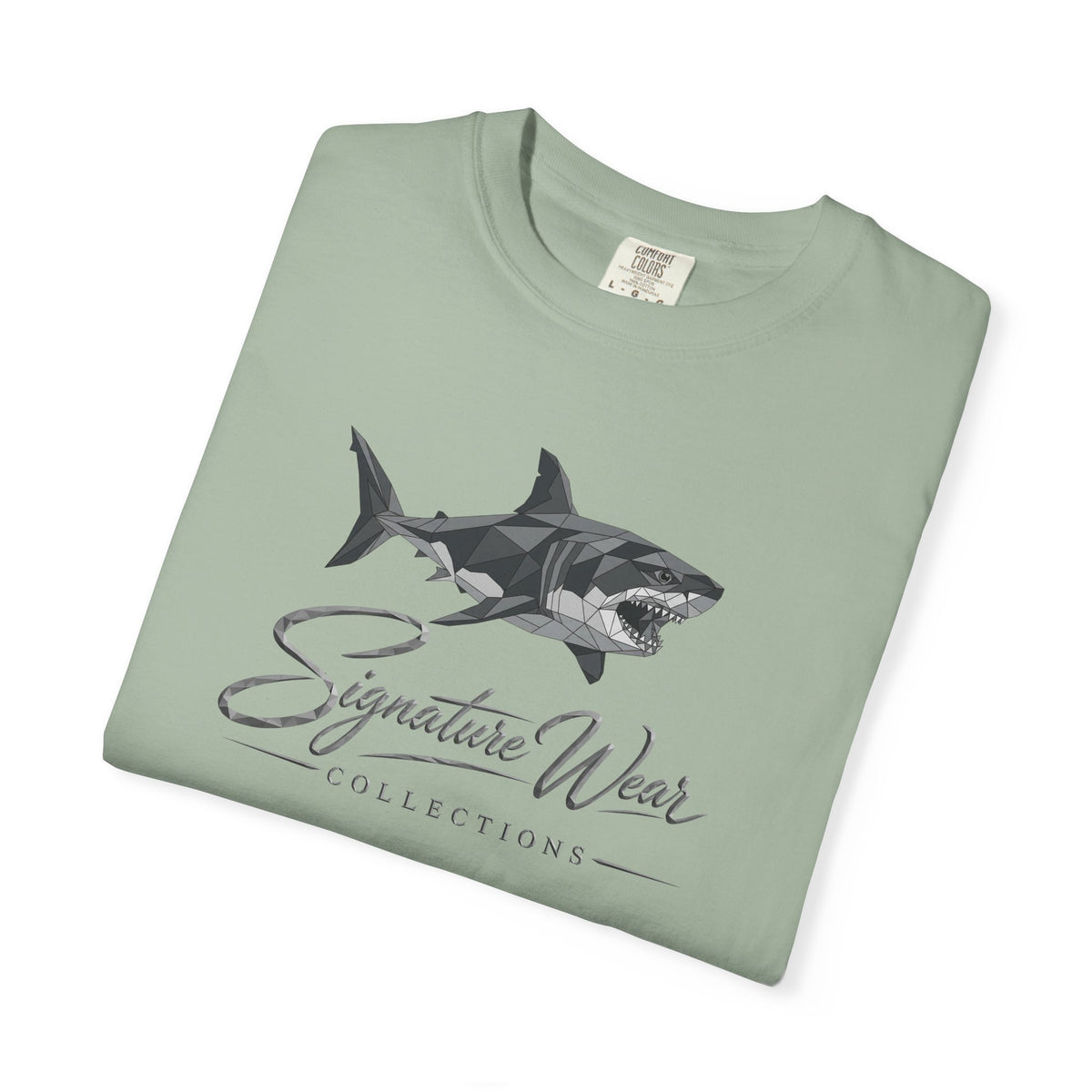 Signature Wear Shark Graphic T-Shirt — White, Black & More Colors