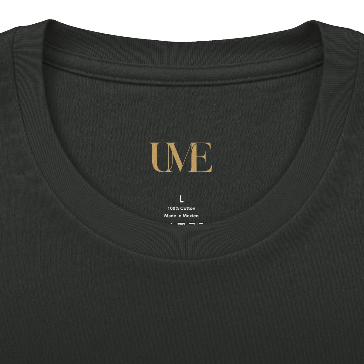 UME Minimalist Cotton Crew Tee — Black, White & More