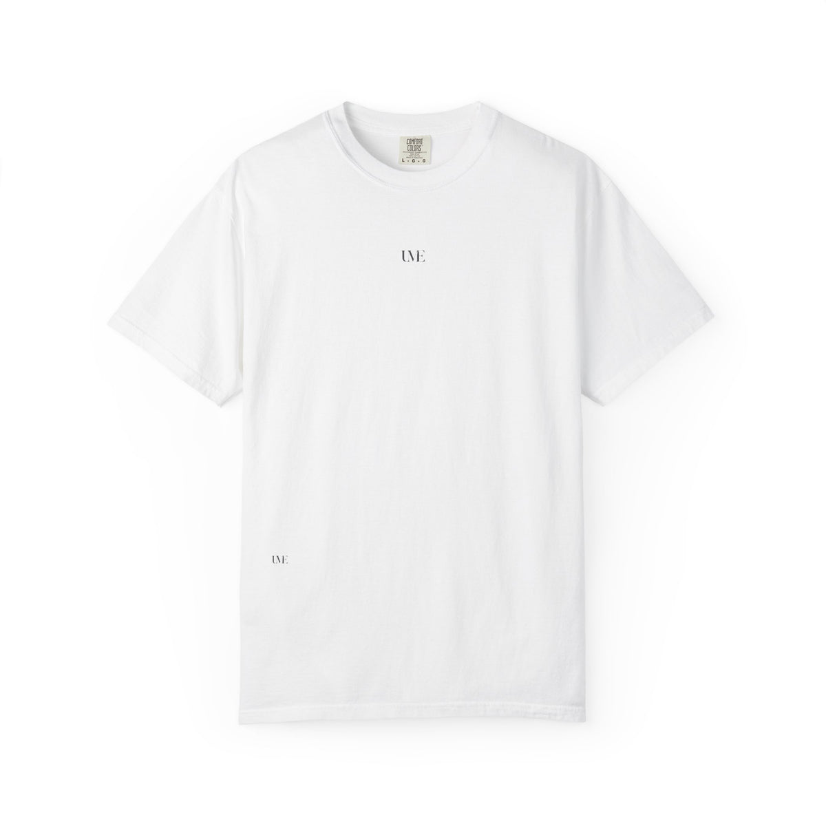 UME Minimalist Garment-Dyed T-Shirt — White, Black & More Colors
