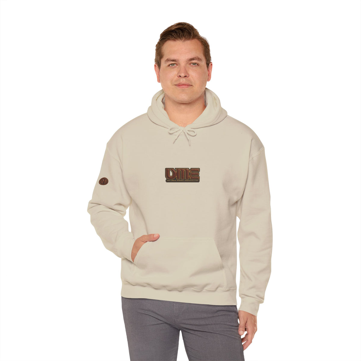UME Retro Logo Hoodie — White, Black, Sand & More