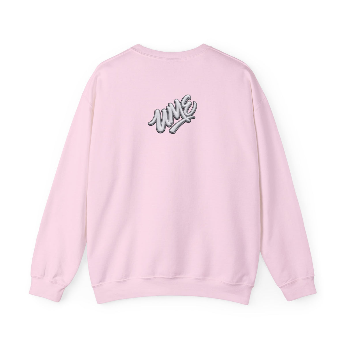 Crewneck Sweatshirt — UME White Logo All-Over Print