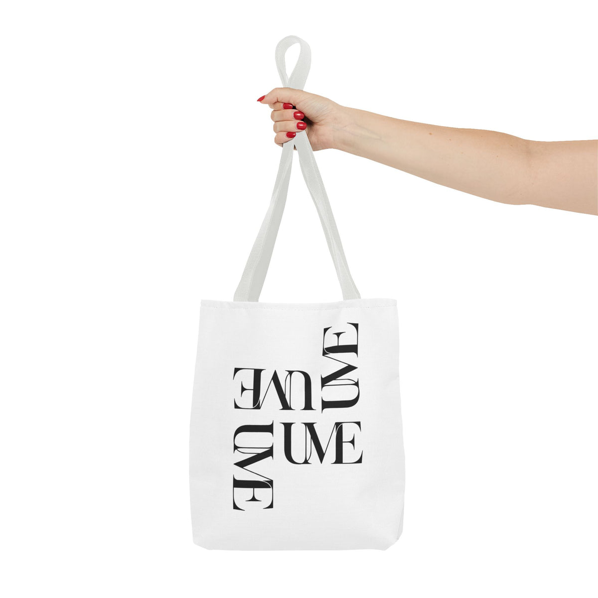 UME Typography Statement Tote Bag — White