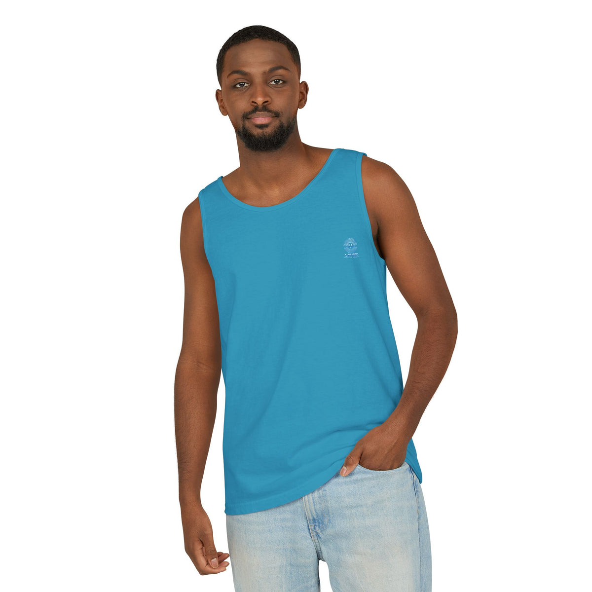 Garment-Dyed Tank Top — UME Activewear Logo