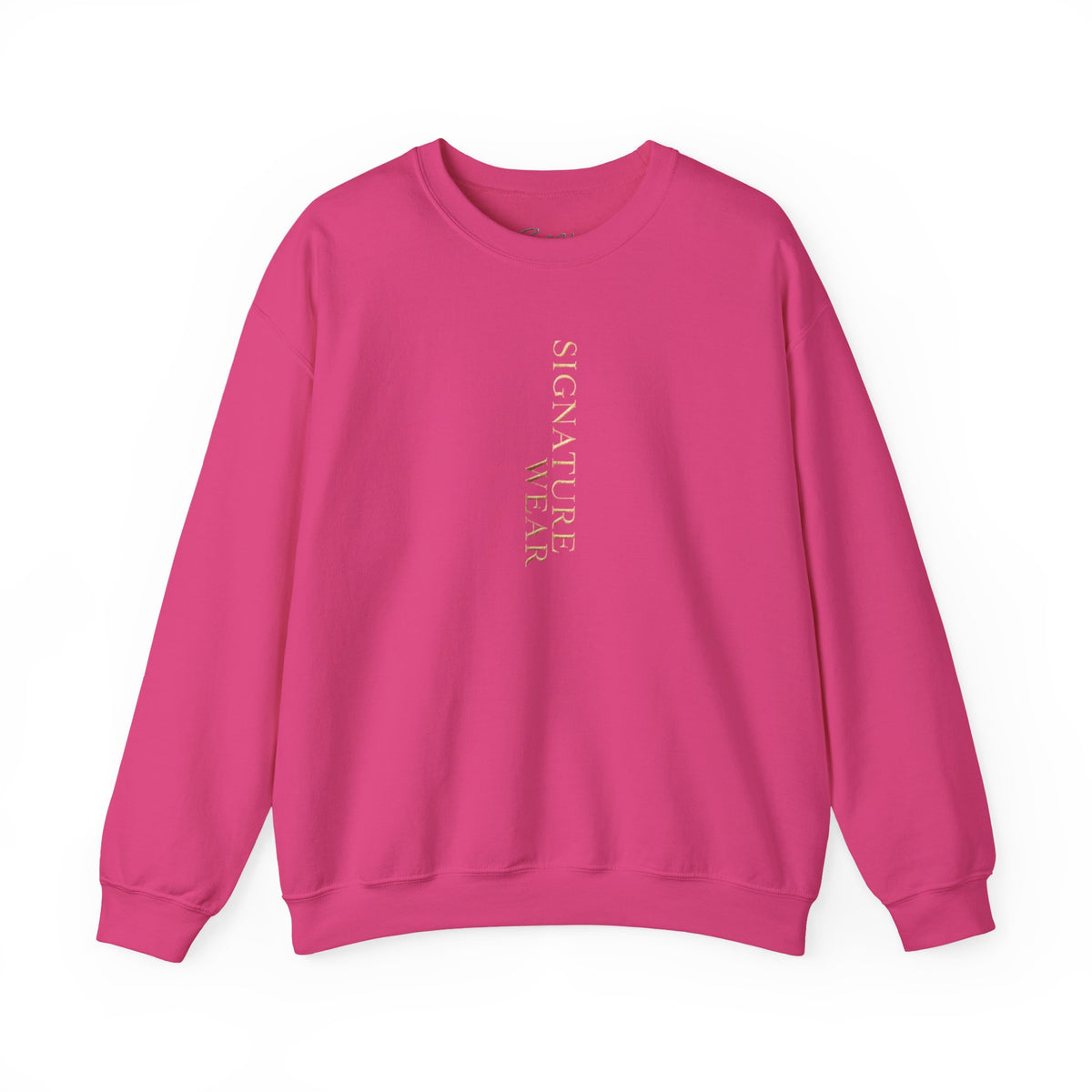 Signature Wear Minimalist Crewneck Sweatshirt — Black, Sand & More