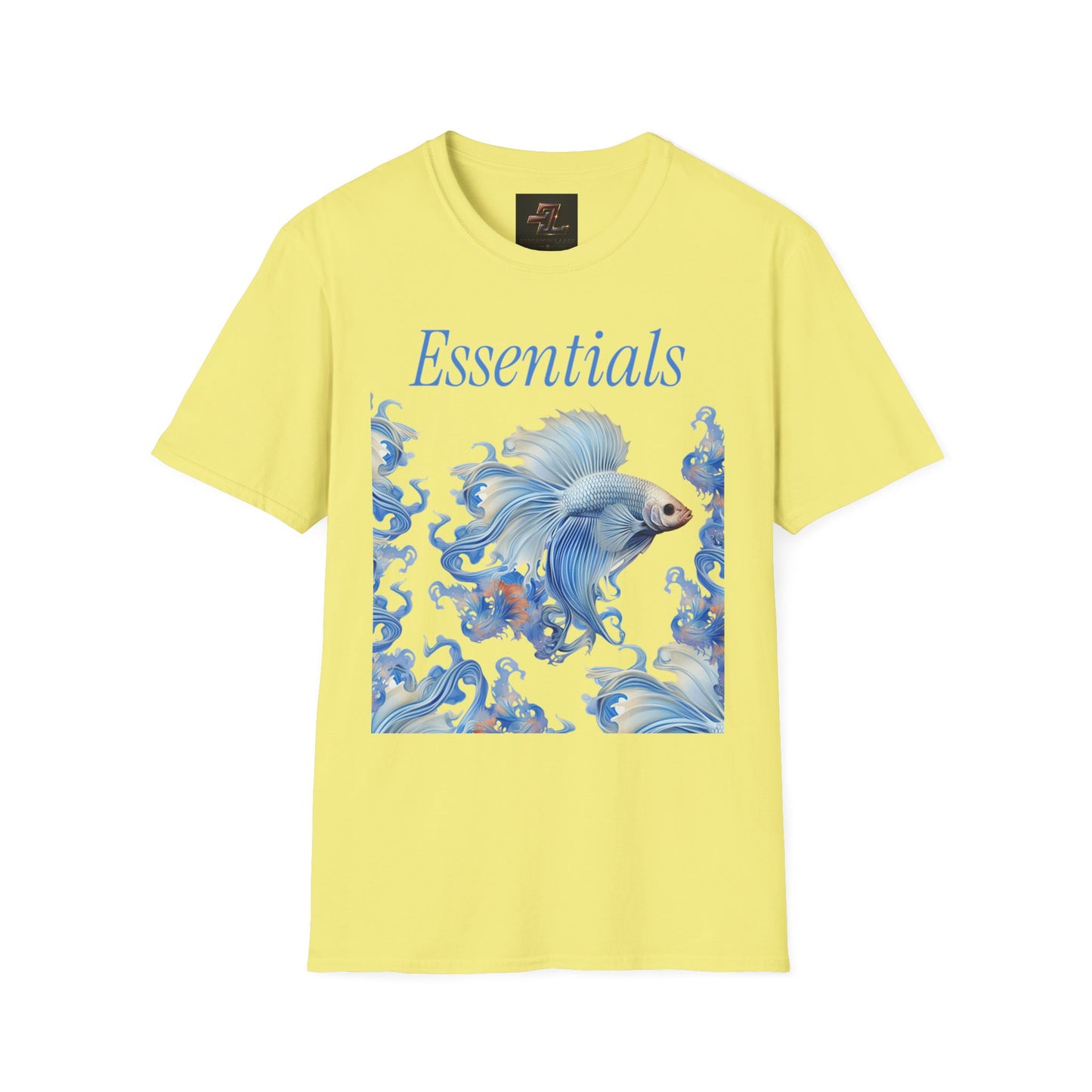 Essentials Betta Fish Graphic Tee — Softstyle Unisex T-Shirt