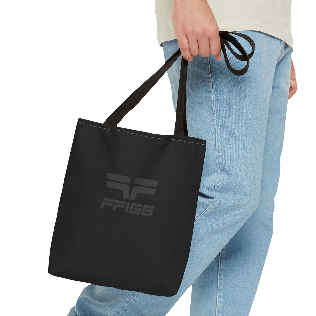 FIG Logo Tote Bag — Black