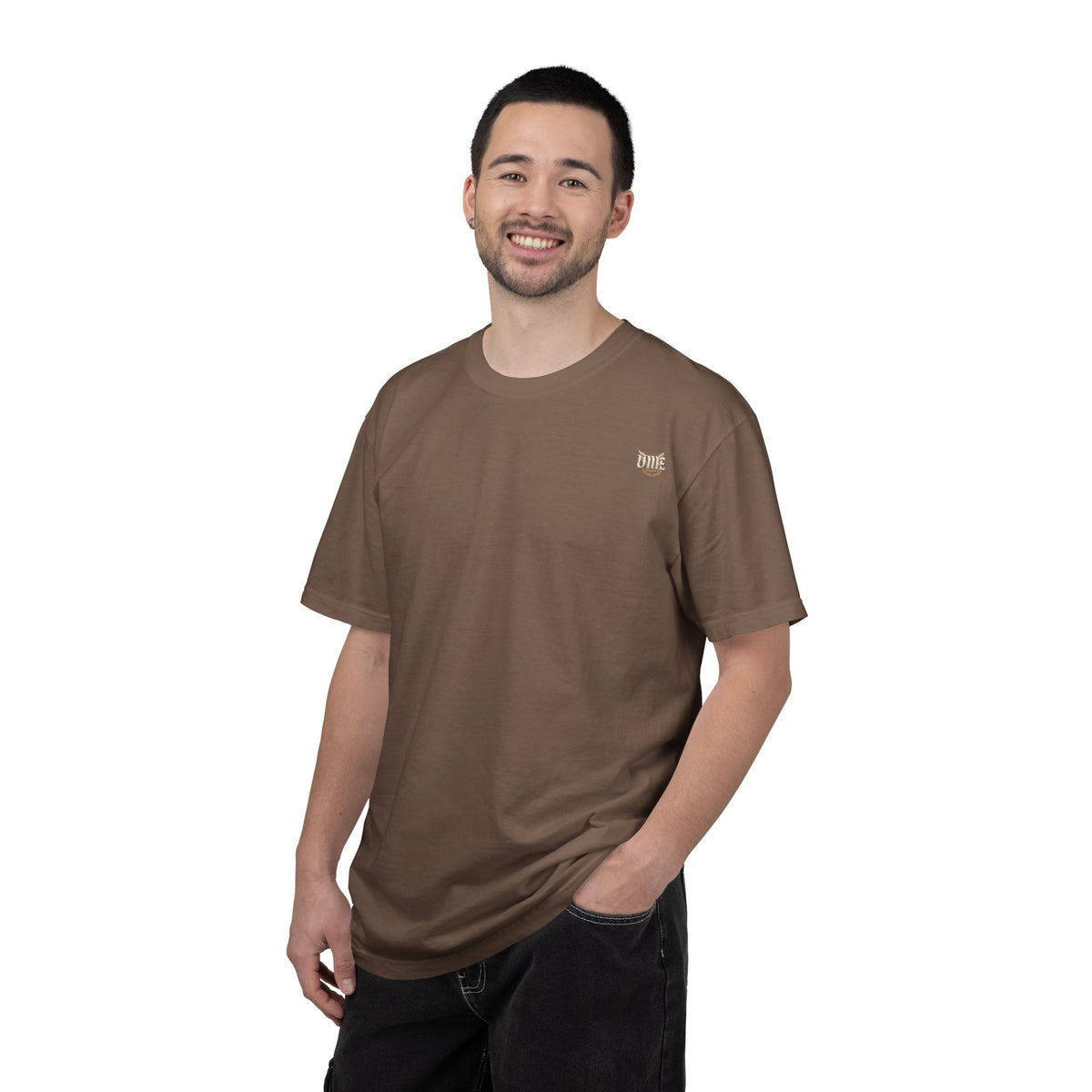 Vintage Dime Graphic T-Shirt — Small Chest & Back Logo