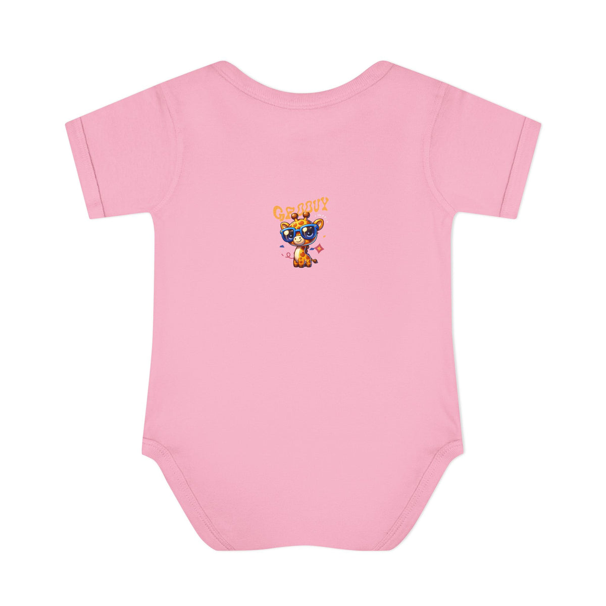 Giraffe Sunglasses Baby Bodysuit — Cute Infant Onesie