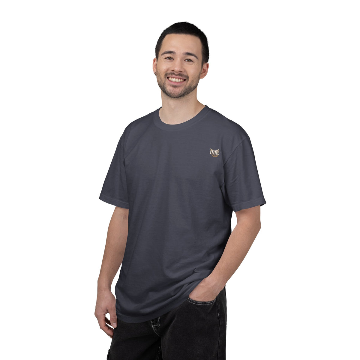 Vintage Dime Graphic T-Shirt — Small Chest & Back Logo