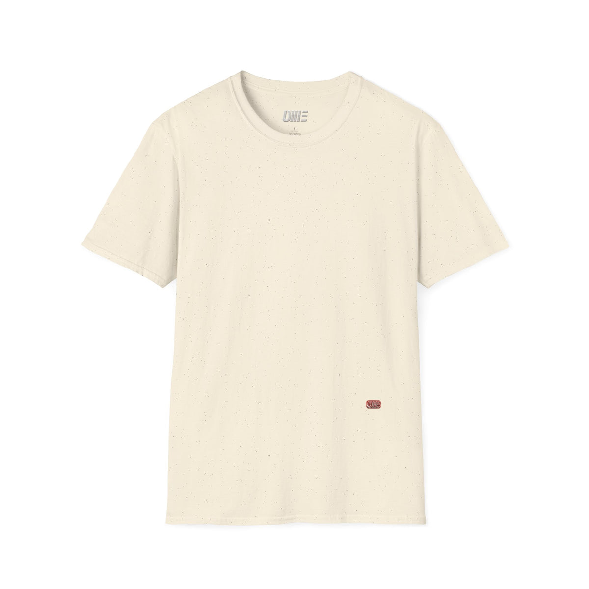 Minimalist Tiny Logo T-Shirt — Navy, White & More Base Colors